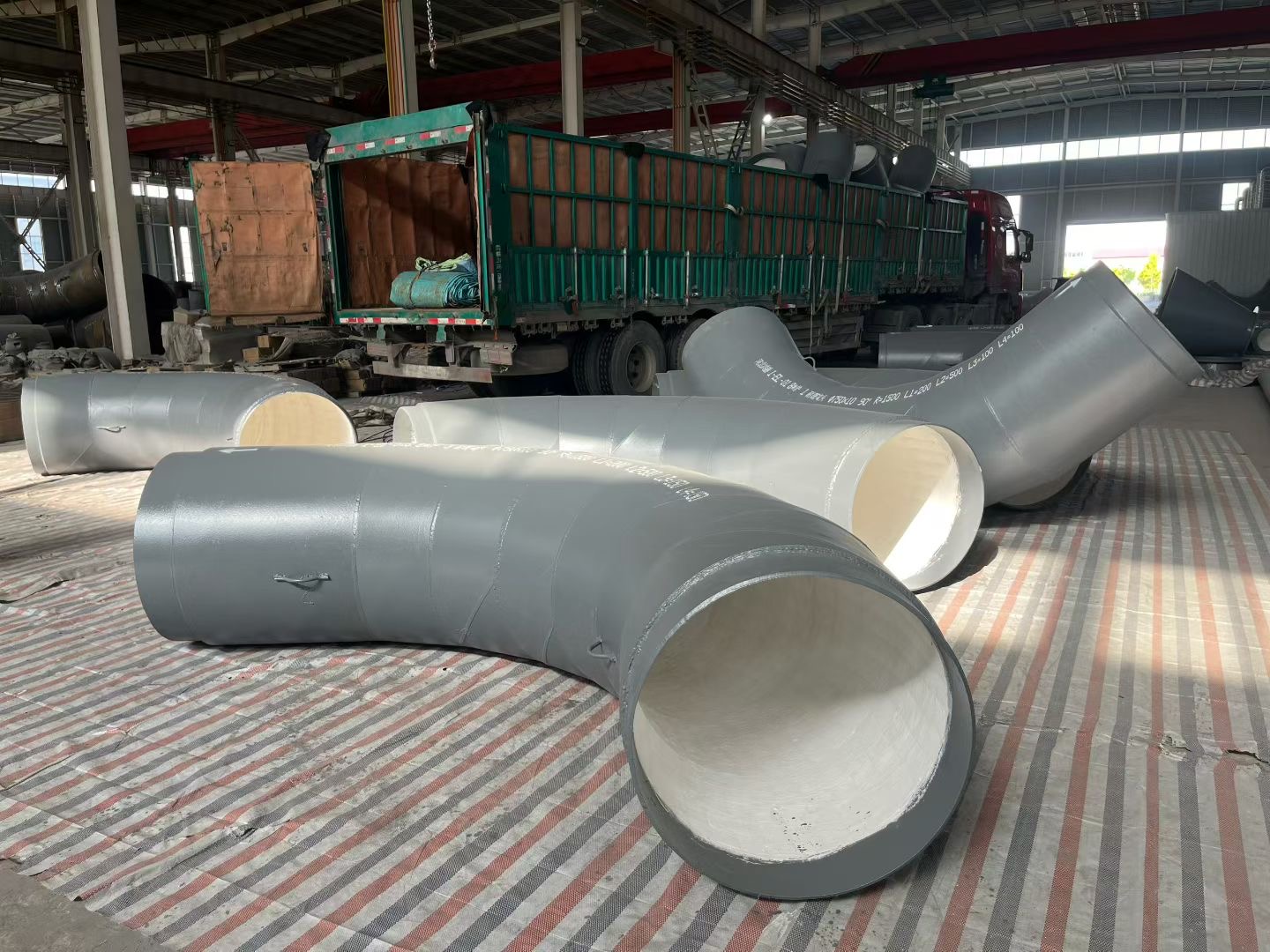 秦皇岛市双金属耐磨管耐磨管道 - 方案